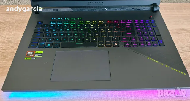 ASUS ROG Strix G18/AMD Ryzen 9 9955HX/NVidia RTX 5070 8GB/16GB RAM/1TB SSD/18' 2560x1600 240hz IPS, снимка 10 - Лаптопи за игри - 55430575