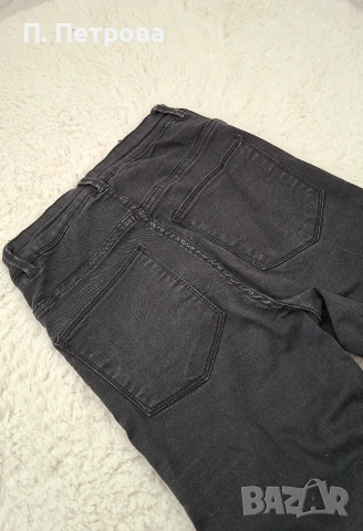 черни skinny дънки с висока талия House, снимка 3 - Дънки - 41901411