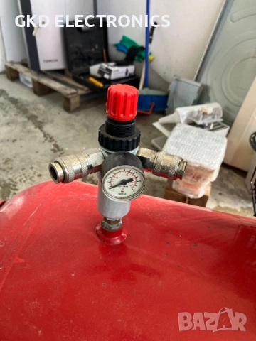 Компресор за въздух - ИТАЛИЯ 200 литра, снимка 6 - Индустриална техника - 54287903