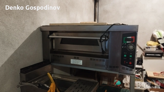 Пица пещ , фурна за пици на газ, снимка 3 - Обзавеждане за заведение - 55142223
