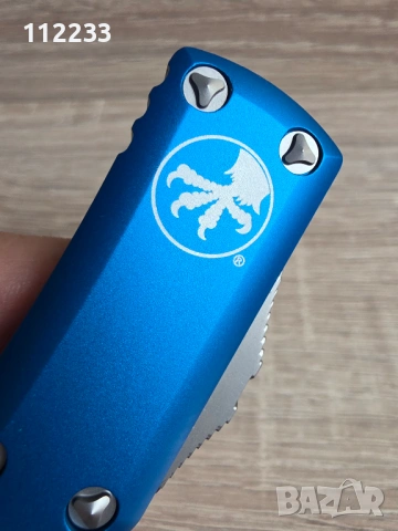 Microtech UTX-85 Blue OTF нож, снимка 4 - Ножове - 54618623