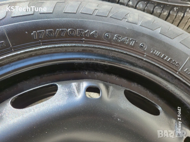 Джанти гуми 175/70 R14 5x100 VW Seat Skoda, снимка 4 - Гуми и джанти - 54698874