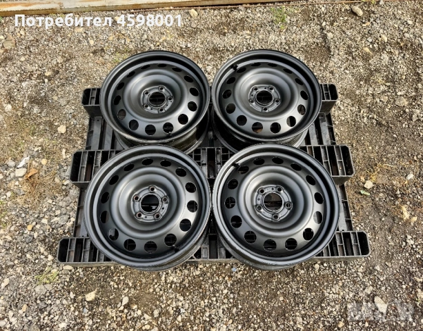 4бр.Оригинални джанти 16цола 5x108 за Berlingo,Partner,Combo,Doblo,Proace