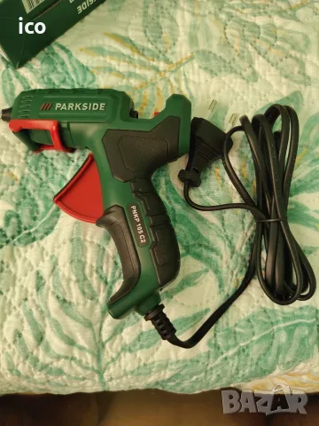 Пистолет за горещо лепене Parkside PNKP 105 C2 + ПОДАРЪК 40 бр. силиконови стикове