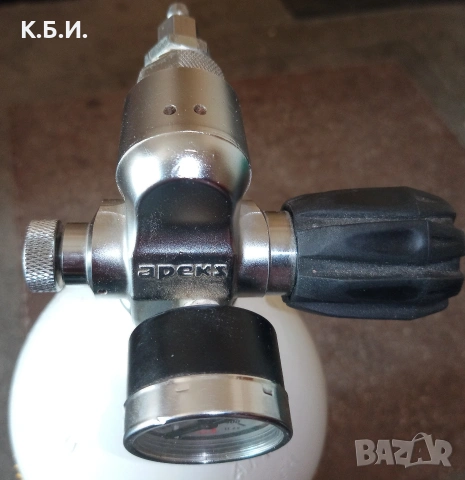 Продавам желязна бутилка - 1 брой - 5L - 300 BAR - АТМОСФЕРИ работно налягане, снимка 18 - Въздушно оръжие - 55117898