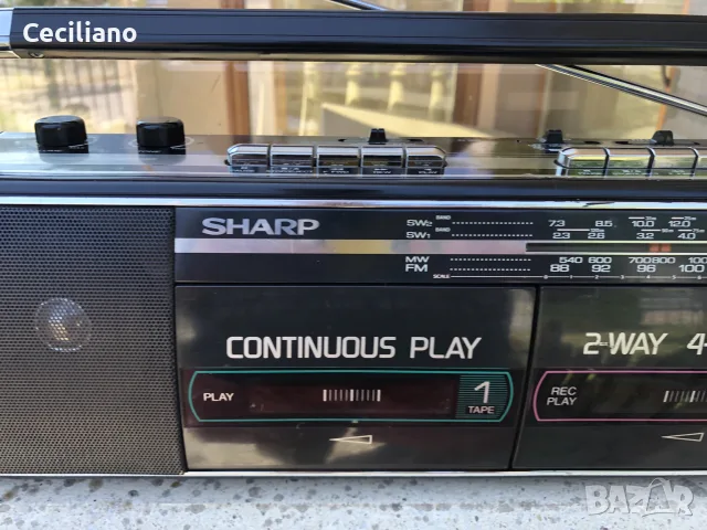 Радиокасетофон Sharp WQ-267Z , снимка 4 - Радиокасетофони, транзистори - 55450188