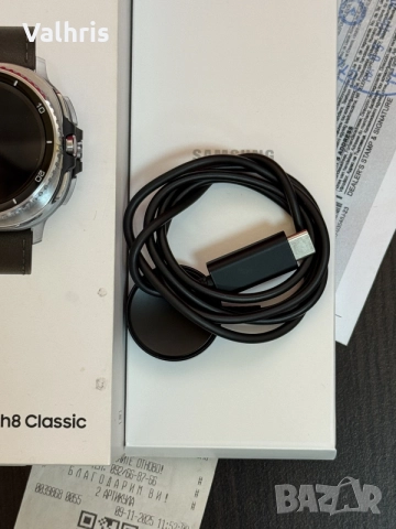 Samsung Watch 8 Classic 46mm / ОТЛИЧЕН /  ГАРАНЦИЯ !, снимка 6 - Смарт часовници - 55387851