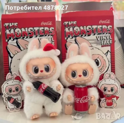 Колекционерски Labubu x Coca-Cola – Зимна лимитирана серия Pre order, снимка 3 - Колекции - 55431797