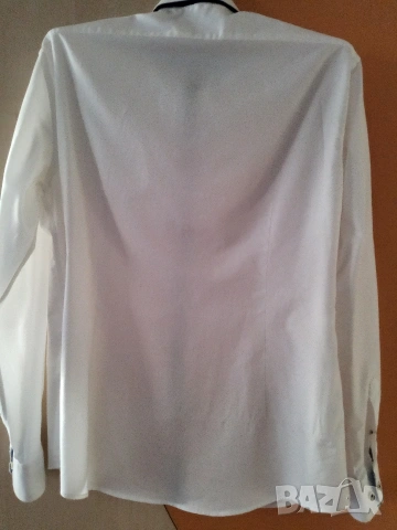 Две мъжки, маркови ризи на BOSS и celio р-р XL, снимка 12 - Ризи - 54349752