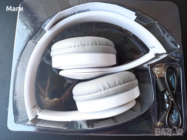 Bluetooth безжични сгъваеми слушалки 