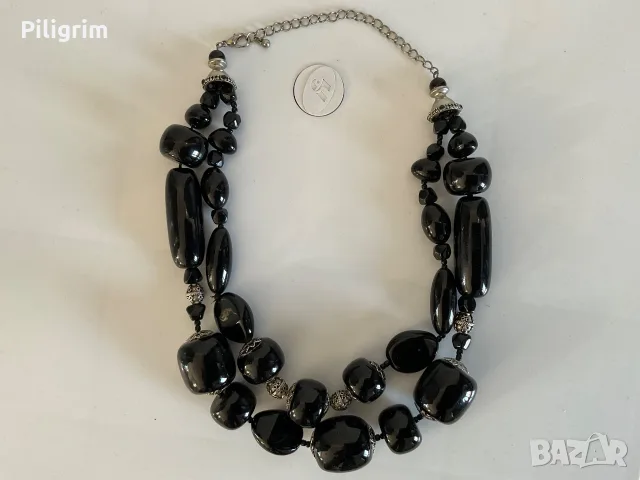 Огърлица с бижута, statement jewelry., снимка 2 - Колиета, медальони, синджири - 55415677