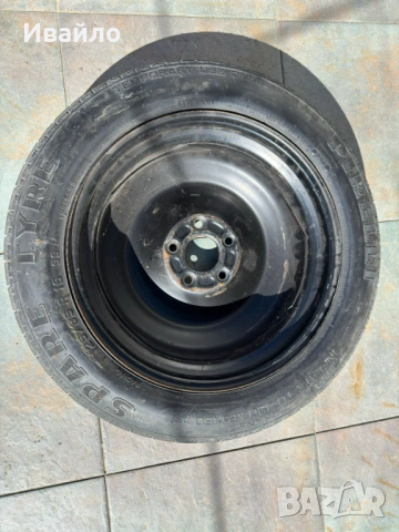 Резервна Гума с Джанта 99M, 125/85R16, 5 х 108, Ford, Volvo, снимка 3 - Гуми и джанти - 54421008