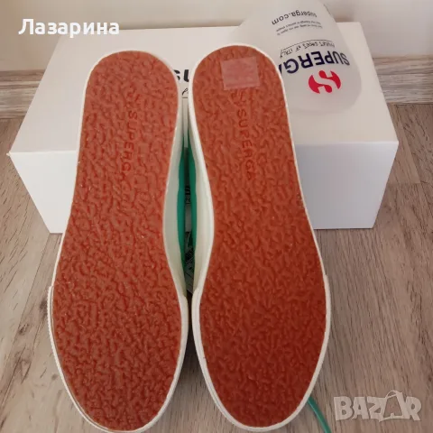 Кецове SUPERGA в цвят мента, снимка 10 - Кецове - 55307434