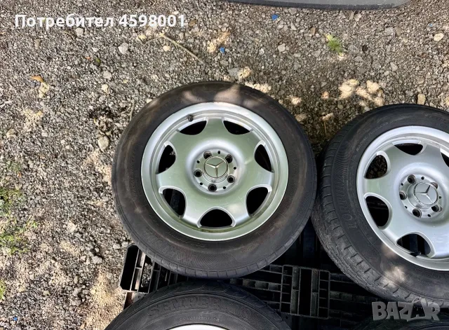 4бр.Алуминиеви джанти 16цола 5x112 за Mercedes Benz E-Class, C-Class, Vaneo, снимка 7 - Гуми и джанти - 55637021