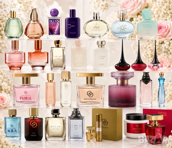 Oriflame /Орифлейм  - Divine,Love Potion, Giordani, Eclat, Infinita, Lucia, Amber Elixir Mystery