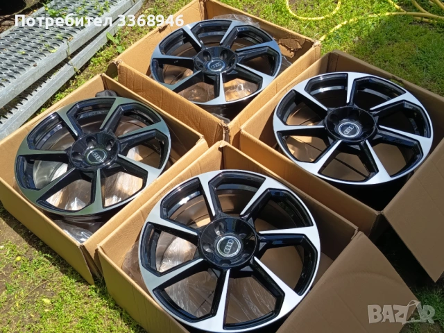 Комплект Нови Джанти Ауди Audi 18" 5x112 A3 A4 A6 A8 Q3 Q5 5х112, снимка 5 - Гуми и джанти - 54801025