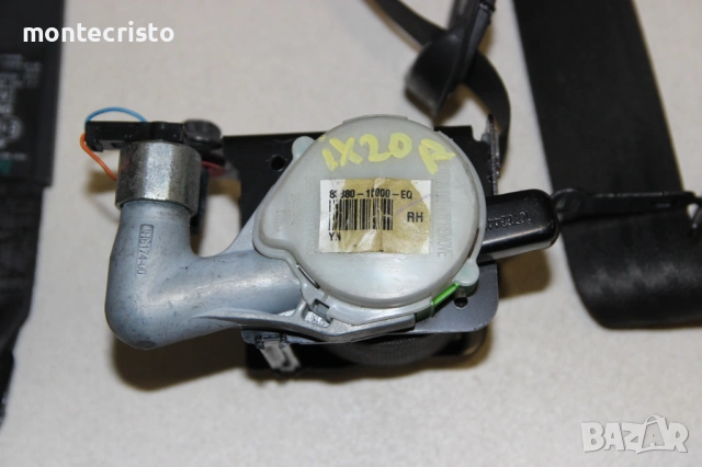 Предни колани Hyundai ix20 (2010-2015г.) преден колан ляв десен 888801P000EQ / 888701P000EQ, снимка 7 - Части - 54410055