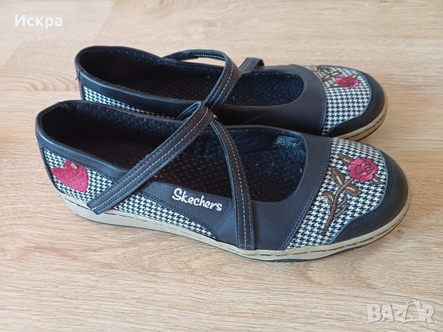 Спортни балеринки на Skechers н.6 /39/- стелка 26см, снимка 2 - Дамски ежедневни обувки - 54146686