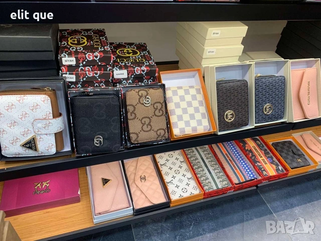 портмонета в кутия Louis Vuitton Karl legenfeld guess prada mcm Gucci Karl legenfeld , снимка 18 - Портфейли, портмонета - 55237169