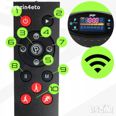ВИБРАЦИОННА ПЛАТФОРМА 150W С BLUETOOTH + ЛАСТИЦИ, снимка 3 - Фитнес уреди - 55628134