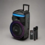 Нова Cobra 1801 4600W брутална мощ! 18" бас, 15000mAh батерия + 2 безжич микрофона Гаранция 24 месец, снимка 8