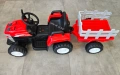 ТОП ЦЕНА!НОВО!Акумулаторен трактор с ремарке Dallas RED с 12V батерия , снимка 9
