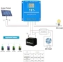 MPPT соларен контролер 100A 12-48V с LCD и USB, снимка 7