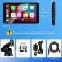 7 INCH Wireless ANDROID AUTO/APLE CARPLAY, снимка 1