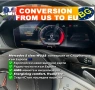 🚗 USA Canada конверсия EU/BG картa Audi, Porsche, Mercedes, Kia, Hyundai, Toyota, Mazda,Subaru,Ford, снимка 3