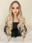Lace front Руса къдрава перука 67см, снимка 1