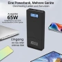 Външна батерия за зареждане на лаптоп XT-20000QC3 20100mAh 5V 65W Power Bank Бързо зарядно , снимка 1