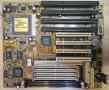 Работеща ретро дънна платка TXpro II Socket 7 с процесор Cyrix 6х86MX PR166 Pentium MMX, снимка 1