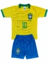 Детски футболен екип Бразилия Неймар Brazil Neymar Jr , снимка 2