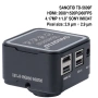 RGB 2K HDR 60FPS SANQTID IMX347 1/1.8" sensor HDMI USB дигитална камера за микроскоп, снимка 2