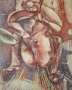 Картина, графика "Музика", худ. Р. Ралев, 1992 г., снимка 2
