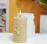 Молд за свещ с кръст и ангели, снимка 5