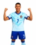 Детски екип Бял Роналдо с Лицето на CR7 2026 Реал Мадрид, снимка 6