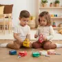 Монтесори сензорна играчка- влакче с катинари и ключове , снимка 1