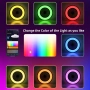 Смарт таванен вентилатор с LED RGB осветление 50 см, WiFi, Alexa, дистанционно, снимка 7