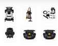 1250W!!!! ПРАХОСМУКАЧКА ЗА СУХО И МОКРО DeWalt DXV38S-QT 38L VAC, снимка 2