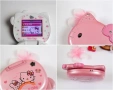 Hello Kitty Розов Телефон за Момиче, Камера, Подарък, с локация, детски телефон с капаче, за дете, снимка 12