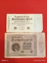 Две райхбанкноти 500 марки 1922г. / 100 000 марки 1923г. Германия редки за КОЛЕКЦИЯ 11614, снимка 1