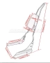 Облегалка (Sissy bar) за Honda Shadow, снимка 3