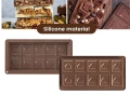 убайски Дубай шоколад на сърца ❤  силиконов молд форма калъп цяла плочка шоколадов блок, снимка 3