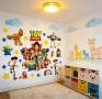 Играта на играчките Toy Story герои стикер за стена лепенка самозалепващ за детска стая, снимка 3