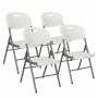 Комплект 4 броя сгъваеми кетъринг столове за градина и събития - удобни и издръжливи, снимка 1