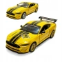  4745 Метален Ford Mustang GT 1:42 – Жълт Колекционерски Модел с Тунинг Комплект, снимка 1