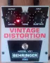 Behringer VD1 VINTAGE DISTORTION effect pedal for Guitar used tested From Japan, снимка 1