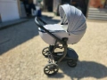 KIKKA BOO Комбинирана количка 3в1 IRENE LIGHT GREY, снимка 1