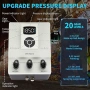 METU-600 -85 psi компресор за аерограф / макети / маникюр / торти", снимка 5